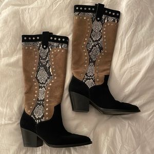 Coach Payton Western Boot sz 8.5